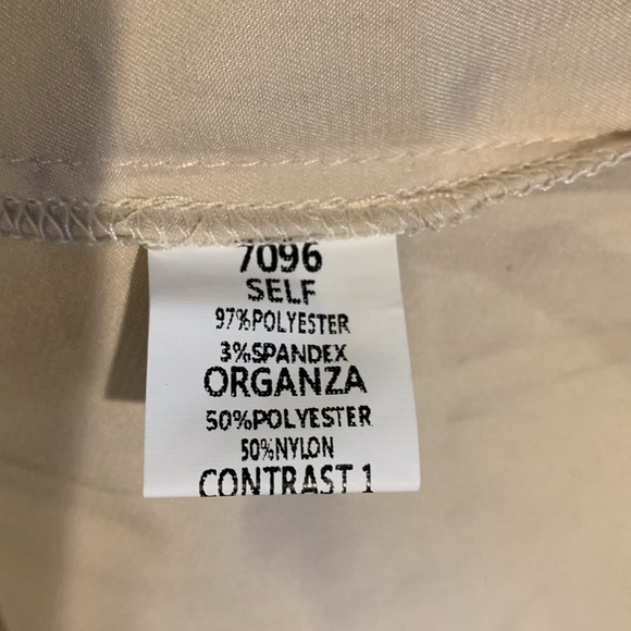 Minuet light peach prom dress Large - Picture 3 of 10